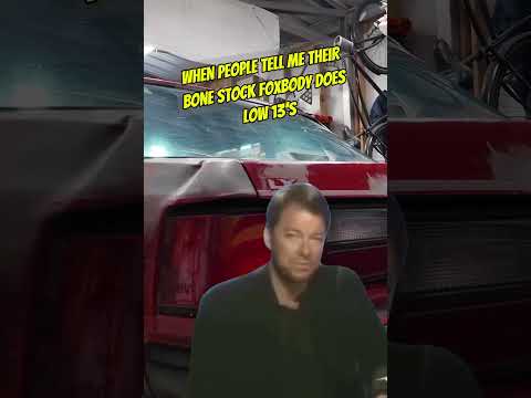 some will say it's rage bait #foxbody #cars