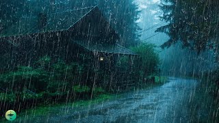 Sono Perfeito Profundo - Barulho de Chuva Forte no Telhado com muito Trovão à Noite para Dormir