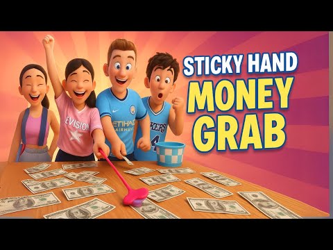 WHO CAN GRAB THE MOST CASH! - Double Date!