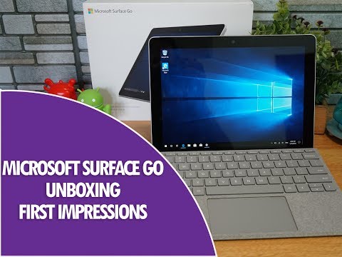 (ENGLISH) Microsoft Surface Go Unboxing and First Impressions- Starting at Rs 37,999