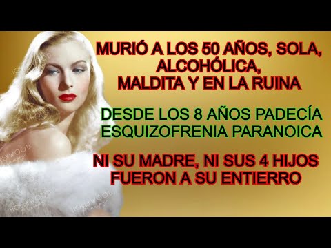 SUS 4 HIJOS, Y SU MADRE NO FUERON A SU ENTIERRO, NI A LA CLÍNICA.   ARRUINADA, ALCOHOLIZADA Y SOLA