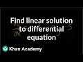 Understanding Differential Equations