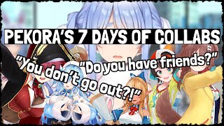 Pekora’s social struggles have holomem dying: 1 Week Collab Challenge