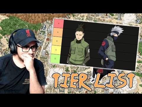 TIER LIST DE NARUTO - ARE