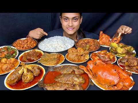 Crab Curry Mutton Curry Chicken Liver Gizzard Curry Egg Curry Fish Curry Chilli Chicken PrawnEating