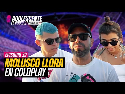 Molusco llora en concierto de Coldplay. Ocean y Paula Revelan Sorpresa