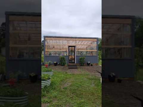 Rain Catchment For Our Greenhouse. #raincatchment #Greenhouse #thecookfamilyhomestead