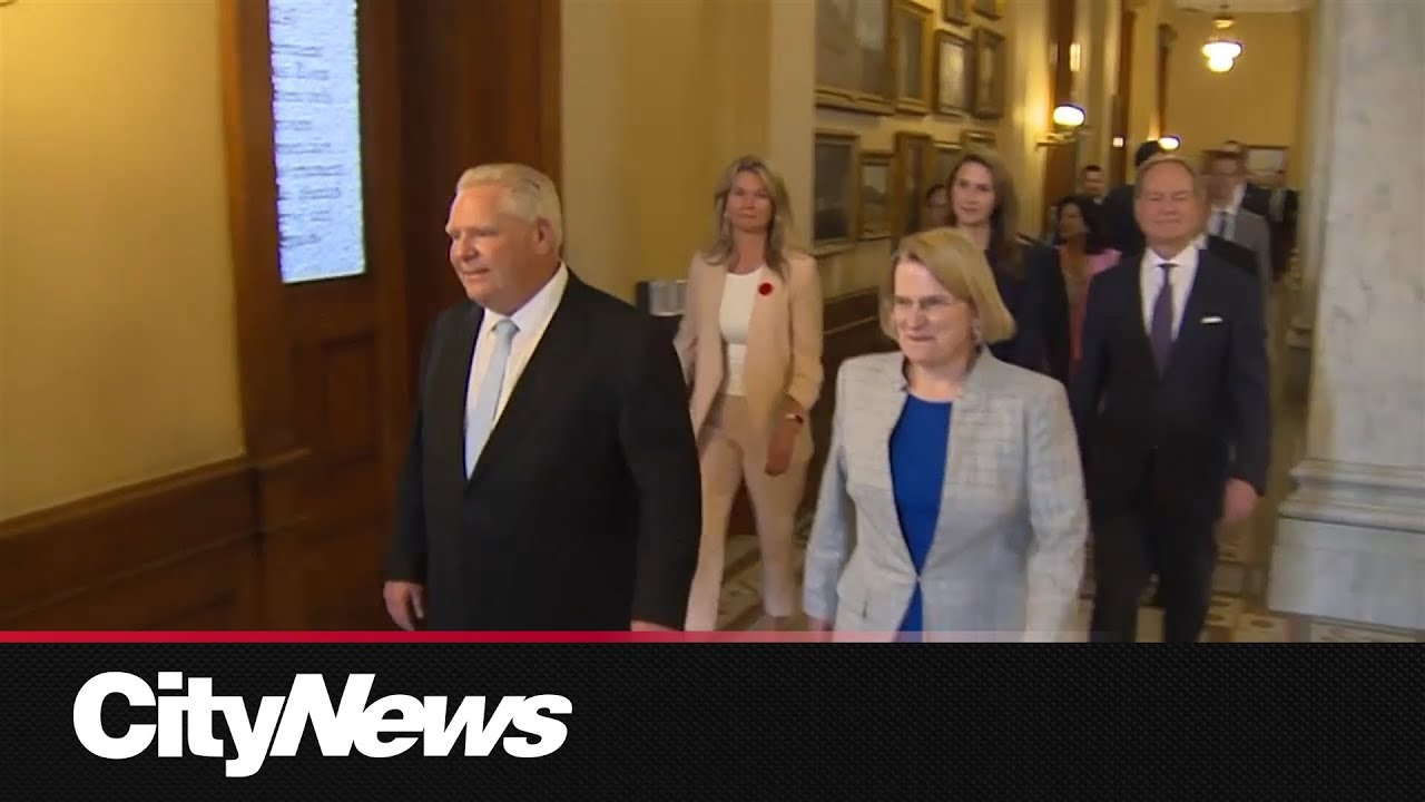 Premier Ford unveils the largest cabinet in Ontario’s history