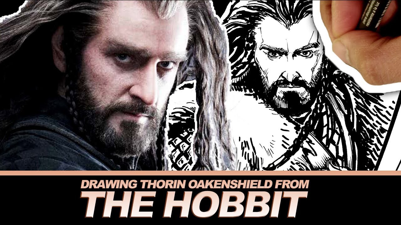 Drawing the hobbit's thorin oakenshield!