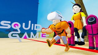 Main Game Squid Game Dalam VR!!! [Rec Room] (VR MALAYSIA)