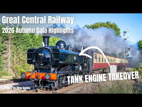 Great Central Railway Autumn Steam Gala highlights - get a small steam fix!