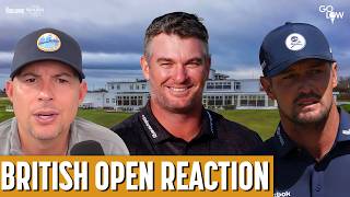 2026 The Open Championship Reaction: Ryan Fox wins THRILLER, Bryson DeChambeau MELTDOWN | GoLow Golf