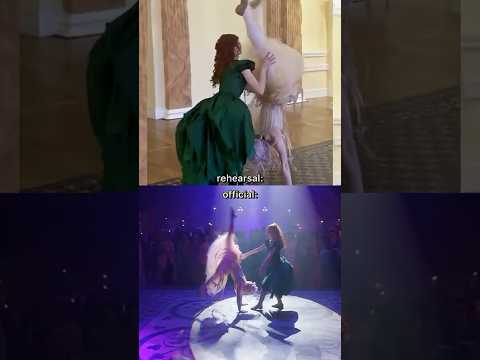 Agnes carries Enid rehearsal VS official for The Dead Dance