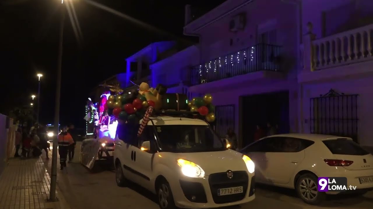 Navidad en La Loma 2023 · Cabalgata de Papá Noel, Ibros