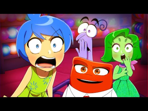 Joy is Delusional but Anime (Inside Out Animation)