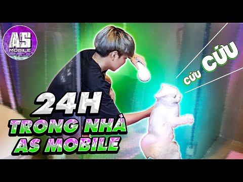 Thử Thách Trấn Thủ Trong Nhà 24h !!! | AS Mobile Vlog