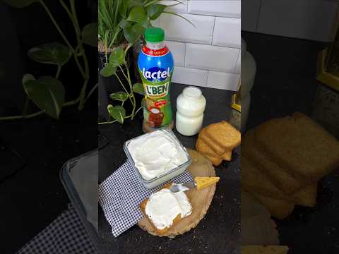 جبن منزلي كريمي وساهل وبزاف بنين #shortvideo #like #جبنه #food #explore #shorts #i