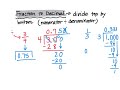 Exploring Terminating and Repeating Decimals