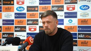 Pozápasová tlačová konferencia (MFK Ružomberok - MFK Skalica, 5. kolo nadstavby 25/26)