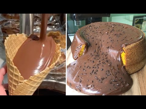 🍫 So Tasty Chocolate Cake Tutorials For Everyone 🍫 40 Minute Relax with Cake And Music