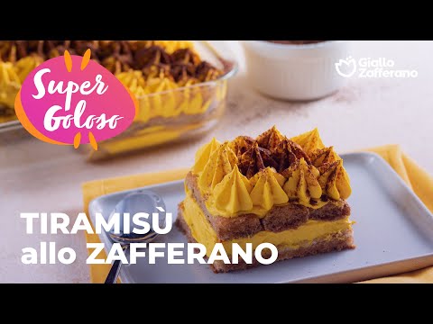 🍰✨ TIRAMISÙ allo ZAFFERANO - da PROVARE SUBITO! 💛 #adv