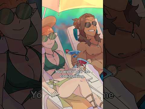 Journey to the Quest Abridged: The Beach #shorts  #animation #dndabridged