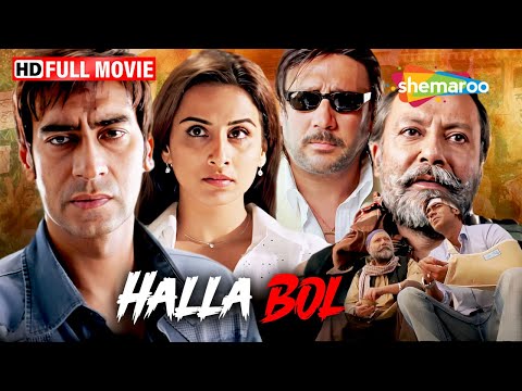 Halla Bol (2008) - Ajay Devgn, Vidya Balan, Jackie Shroff, Pankaj Kapoor - REALITY OF DIRTY POLITICS