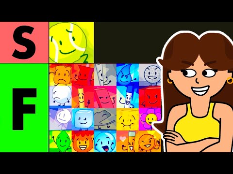 MY GIRLFRIEND Ranks EVERY Contestant After Watching BFDI…