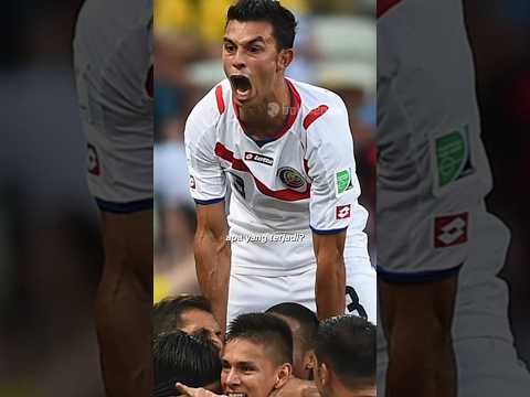 Ketika Kosta Rika bikin kejutan besar di Piala Dunia 2014. #sepakbola #bolasenpai #shorts