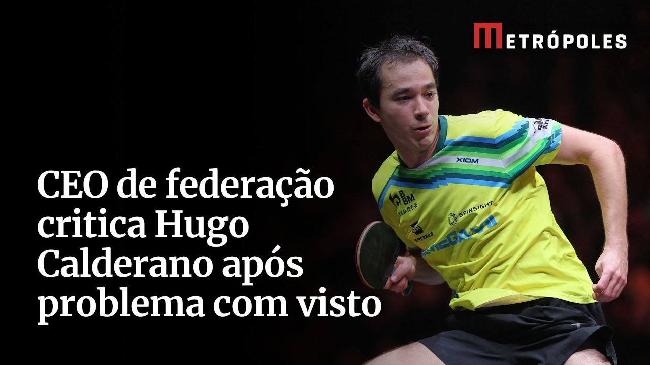 CEO de federação critica Hugo Calderano após problema com visto