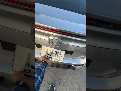 Orignal license plates are very important inn Islamabad #automobile #civiclove #travel #carlover