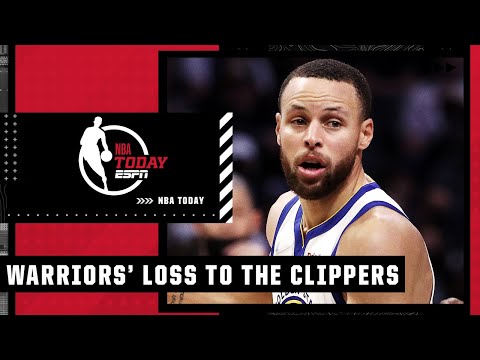 Reacting to the Warriors' devastating 119-104 loss to the Clippers | NBA Today video clip