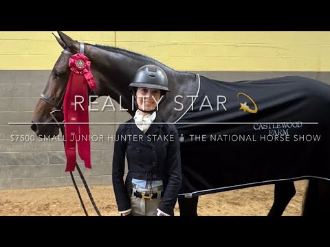 Reality Star 💫 & Carsyn Korotkin  $7500 Small Jr Htr Stake NHS 2025 🥈(Score: 85)