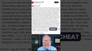 Trump Announces REMOVING Mail-In Balloting/Voting Machines