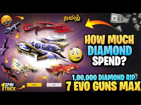 ALL EVO GUNS MAX 0 LEVEL TO 7 LEVEL || ALL EVO GUNS MAX FREE FIRE || FREE FIRE NEW EVENT TODAY