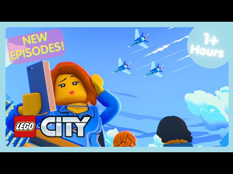 BRAND NEW: LEGO CITY ADVENTURES 🔥 | The Sky Police 🚨🚁 | Cartoons For Kids | WildBrain Bananas