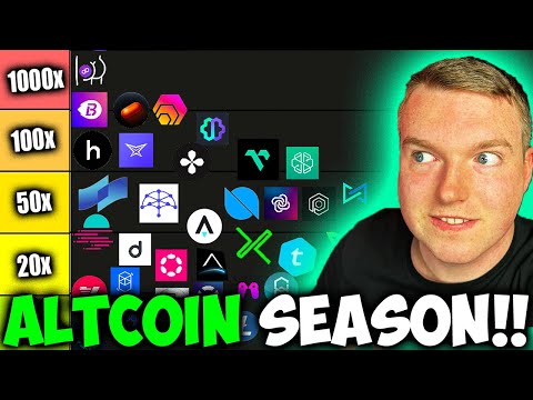 ALTCOIN SEASON HAS ARRIVED!!! The Top 100 Altcoins To Buy In 2024.