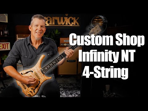 WARWICK CUSTOM SHOP #24-4470 | Infinity NT | Demo with Andy Irvine