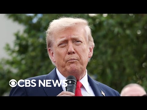YouTube video thumbnail: Trump Threatens to Send National Guard to Chicago, Baltimore as Part of Crime Crackdown