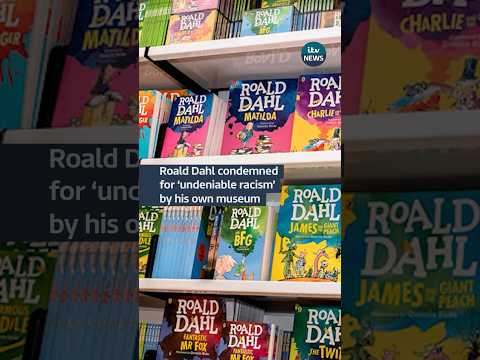 Roald Dahl has been condemned by his own museum #itvnews #roalddahl #books ￼