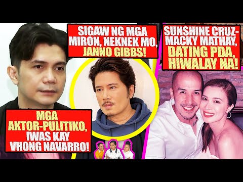 VHONG, LAGLAG SA MGA PULITIKONG ARTISTA❗BATIBOT NI JANNO, NABUHAY ULI❗SUNSHINE-MACKY, WALANG FOREVER