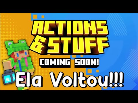 Actions & Stuff Update 🥑 Nova versão da Actions & Stuff para o Minecraft Bedrock em Breve!