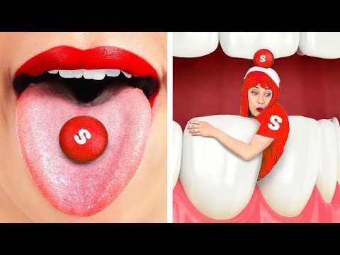 IF OBJECTS WERE PEOPLE || Funny Relatable Food And MakeUp Situations! by 123 GO!GOLD