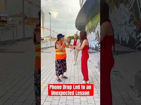 Phone Drop Led to an Unexpected Lesson #joyboy #respect #kindness