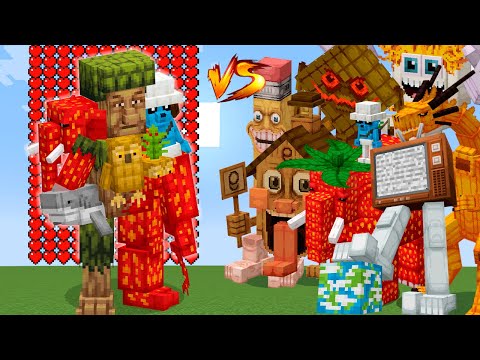 BRAIN ROTS vs LA OG COMBINACIÓN en MINECRAFT