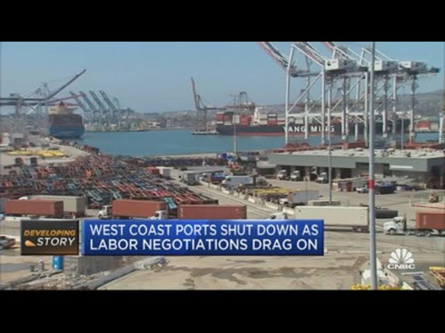 Key port facilities face shutdowns amid potential contract standstills