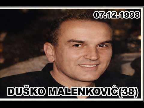 DUŠKO MALENKOVIĆ-DULA(38)  07.12.1998