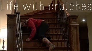Life With Crutches | heyitsmari
