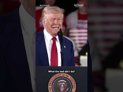 Trump: 'Did I just hear that I'm being impeached again?'