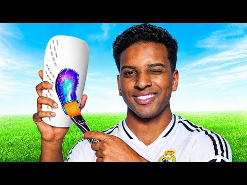 Creé unas Espinilleras Personalizadas para Rodrygo!